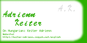 adrienn keiter business card